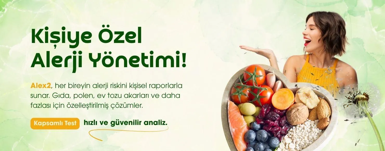 Kişiye özel alerji yönetimi — Alex2 testi