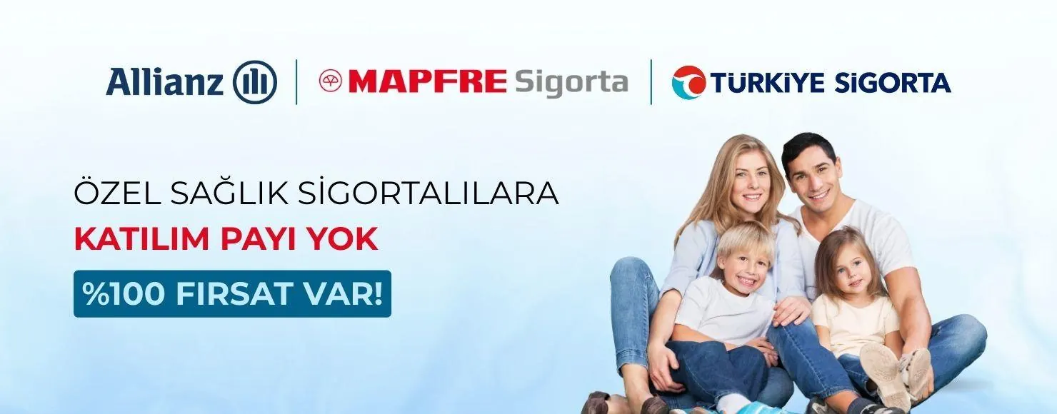 Özel sağlık sigortalılara katılım payı yok