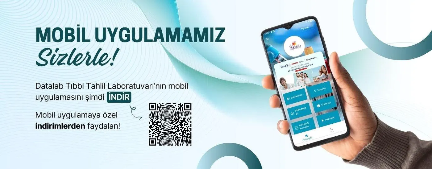 Mobil uygulamamız sizlerle — Datalab mobil uygulamasını indirin